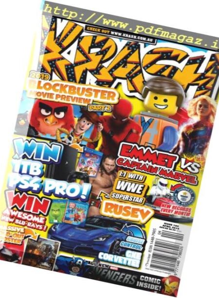 Krash – April 2019 Cover