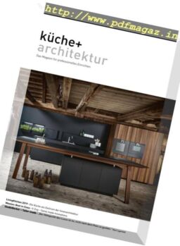 Kuche + Architektur – Nr 1 2019
