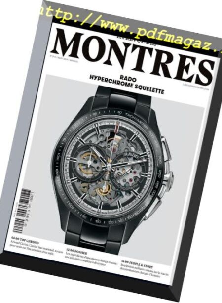 La Revue des Montres – 25 fevrier 2019 Cover