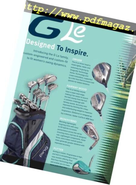 Lady Golfer – July 2018 Cover