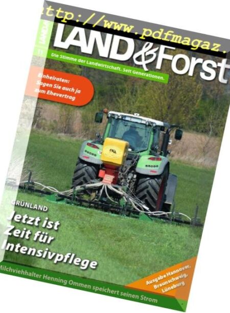 Land & Forst Hannover Braunschweig Luneburg – 12 Marz 2019 Cover