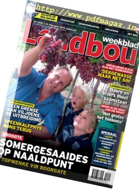 Landbouweekblad – 15 Februarie 2019 Cover