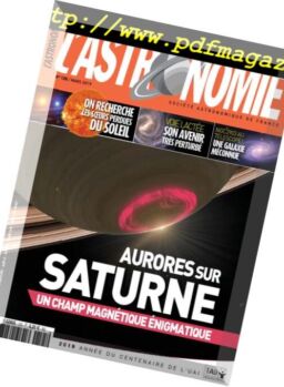 L’Astronomie – mars 2019
