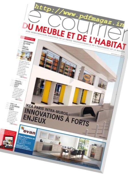 Le Courrier – 1er Fevrier 2019 Cover