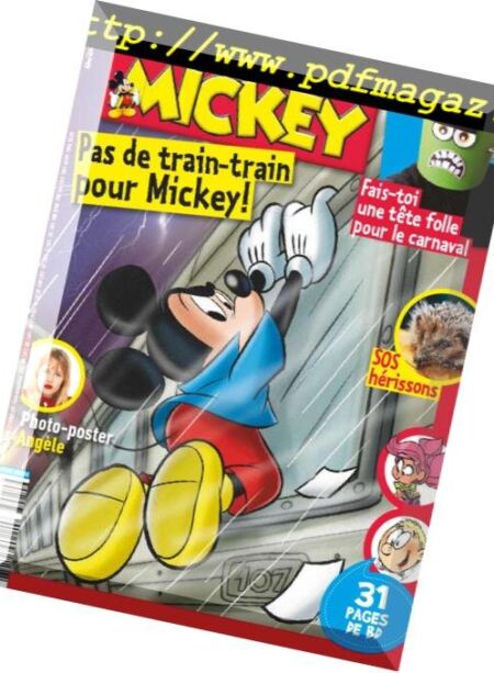 Le Journal de Mickey – 27 fevrier 2019 Cover