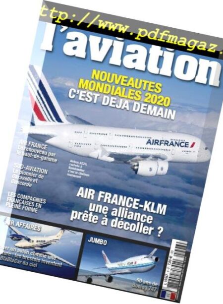 Le Magazine de l’Aviation – fevrier 2019 Cover