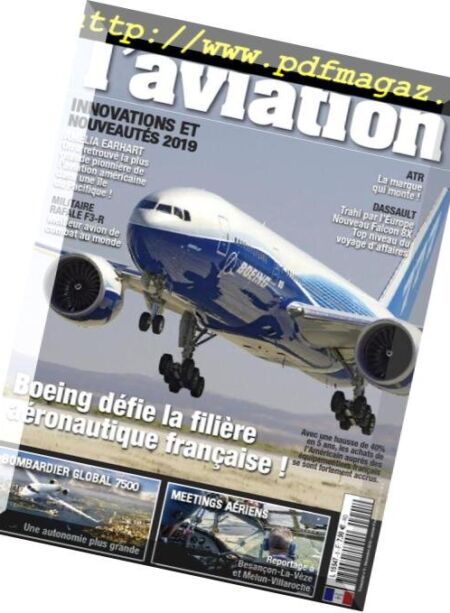 Le Magazine de l’Aviation – novembre 2018 Cover