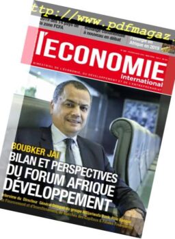 Le quotidien de l’economie magazine Afrique – 09 fevrier 2019
