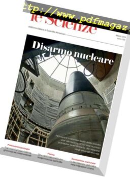 Le Scienze – marzo 2019