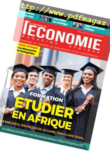 L’Economie International – juillet 2017 Cover