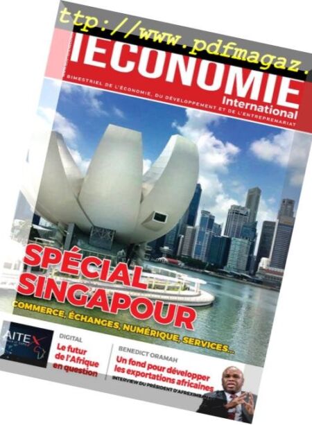 L’Economie International – septembre 2018 Cover