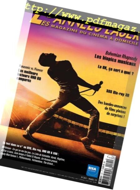 Les Annees Laser – mars 2019 Cover