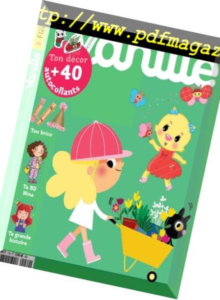 Les P’tites Filles a la Vanille – mars 2019 Cover