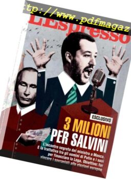 L’Espresso – 24 febbraio 2019