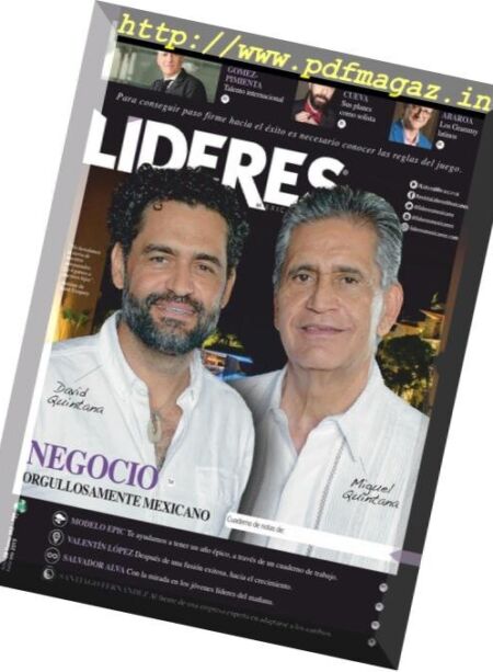 Lideres Mexicanos – febrero 2019 Cover