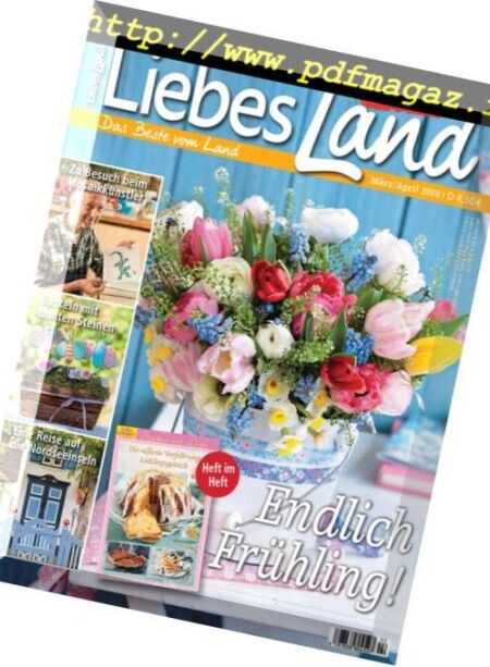 Liebes Land – Marz-April 2019 Cover