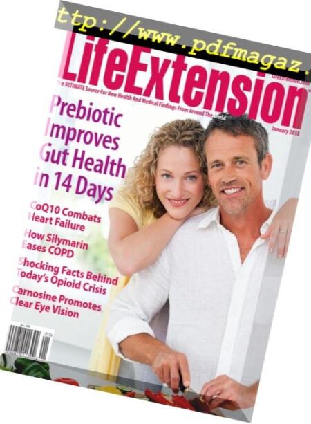 Life Extension Magazine – January 2018 Cover