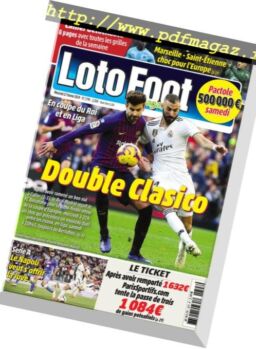 Loto Foot – 27 fevrier 2019