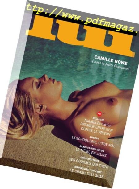 Lui France – avril 2015 Cover