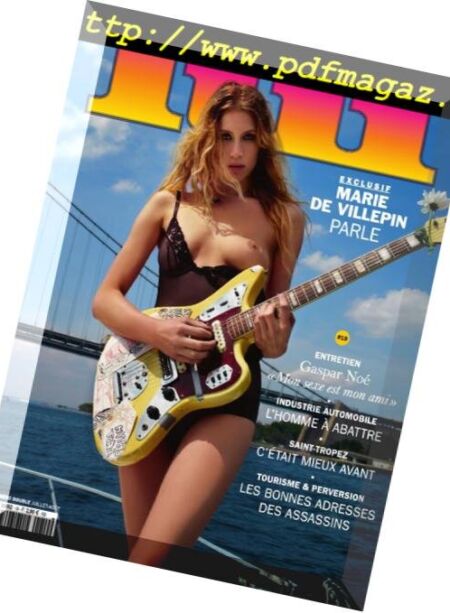 Lui France – juillet 2015 Cover