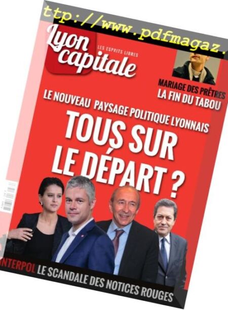 Lyon Capitale – mai 2017 Cover