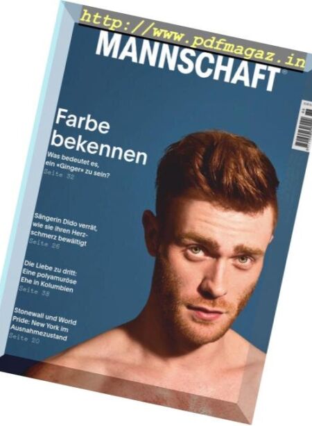 Mannschaft Magazin – Marz 2019 Cover