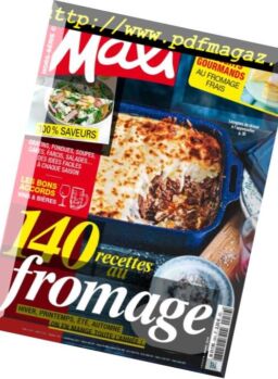 Maxi – Hors-Serie Cuisine – Fevrier-Mars 2019