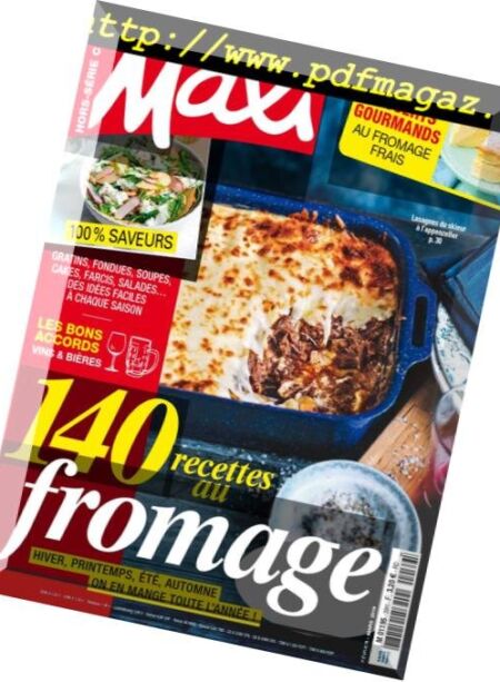 Maxi – Hors-Serie Cuisine – Fevrier-Mars 2019 Cover