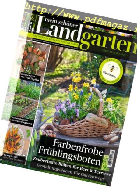 Mein schOner Landgarten – Februar-Marz 2019 Cover