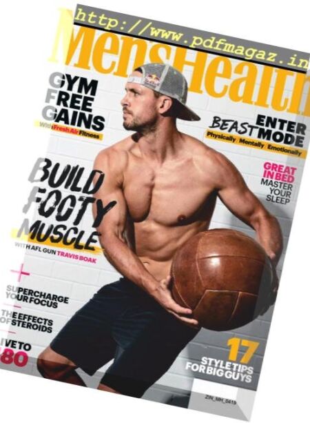 Men’s Health Australia – April 2019 Cover