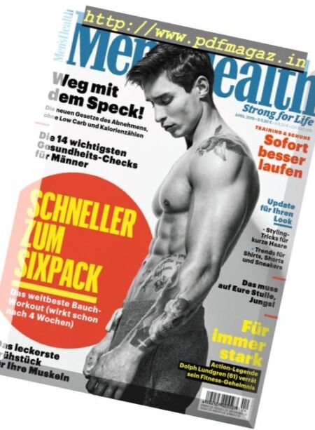 Men’s Health Germany – April 2019 Cover