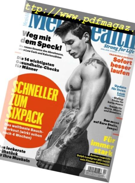 Men’s Health – Marz 2019 Cover