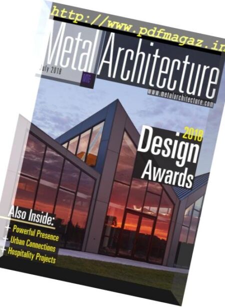 Metal Architecture – July 2018 Cover