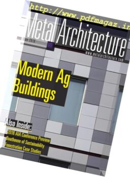 Metal Architecture – May 2018