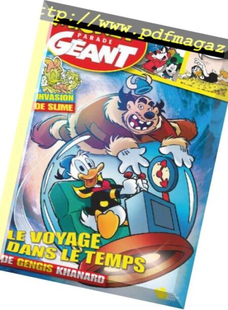 Mickey Parade Geant – mars 2019 Cover
