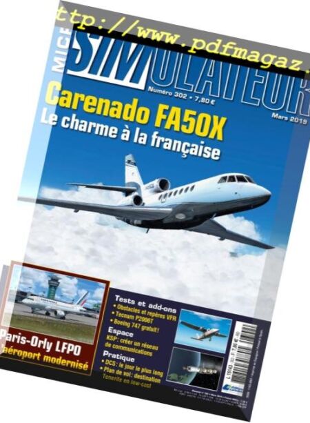 Micro Simulateur – mars 2019 Cover