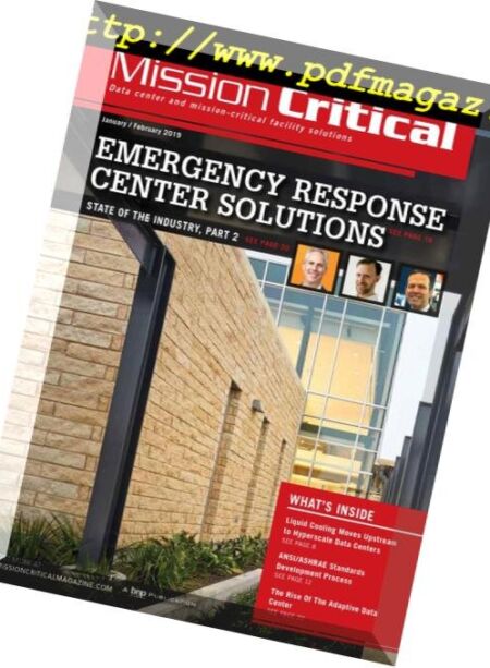 MissionCritical – January-February 2019 Cover