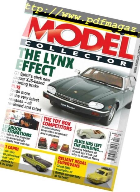 Model Collector – April 2019 Cover