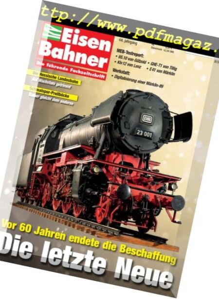ModellEisenBahner – April 2019 Cover