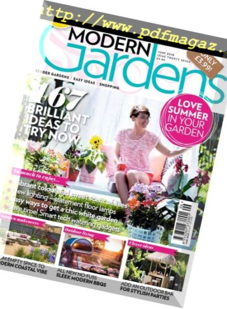 Modern Gardens – June 2018 Cover