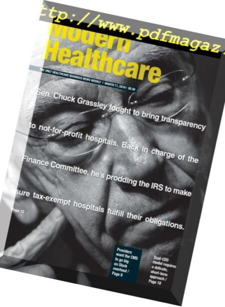 Modern Healthcare – March 11, 2019 Cover