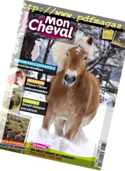 Mon Cheval – fevrier 2019