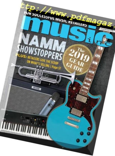 Music Inc Magazine – February-March 2019 Cover
