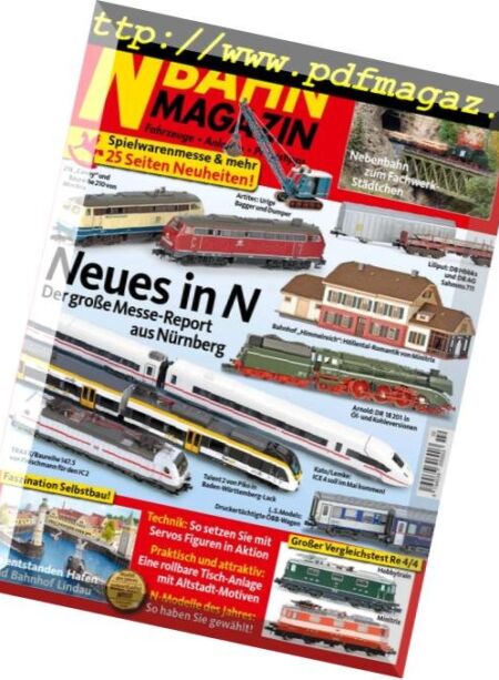 N-Bahn Magazin – Marz-April 2019 Cover