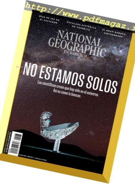 National Geographic en Espanol Mexico – marzo 2019 Cover