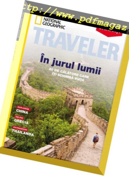 National Geographic Traveler Romania – martie 2019 Cover