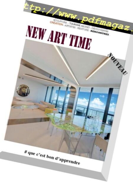 New Art Time – mars 2019 Cover