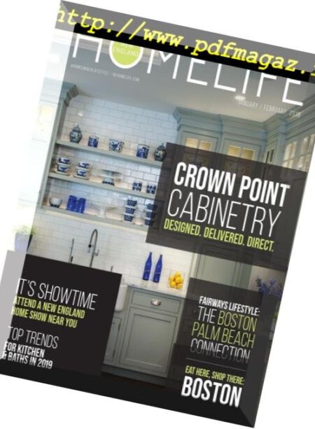 New England HomeLife – January-February 2019 Cover