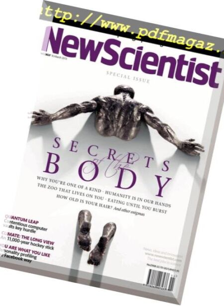 New Scientist – 16 March 2013 Cover