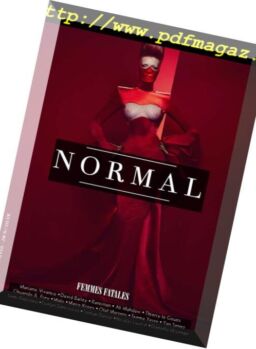 Normal Magazine – novembre 2018